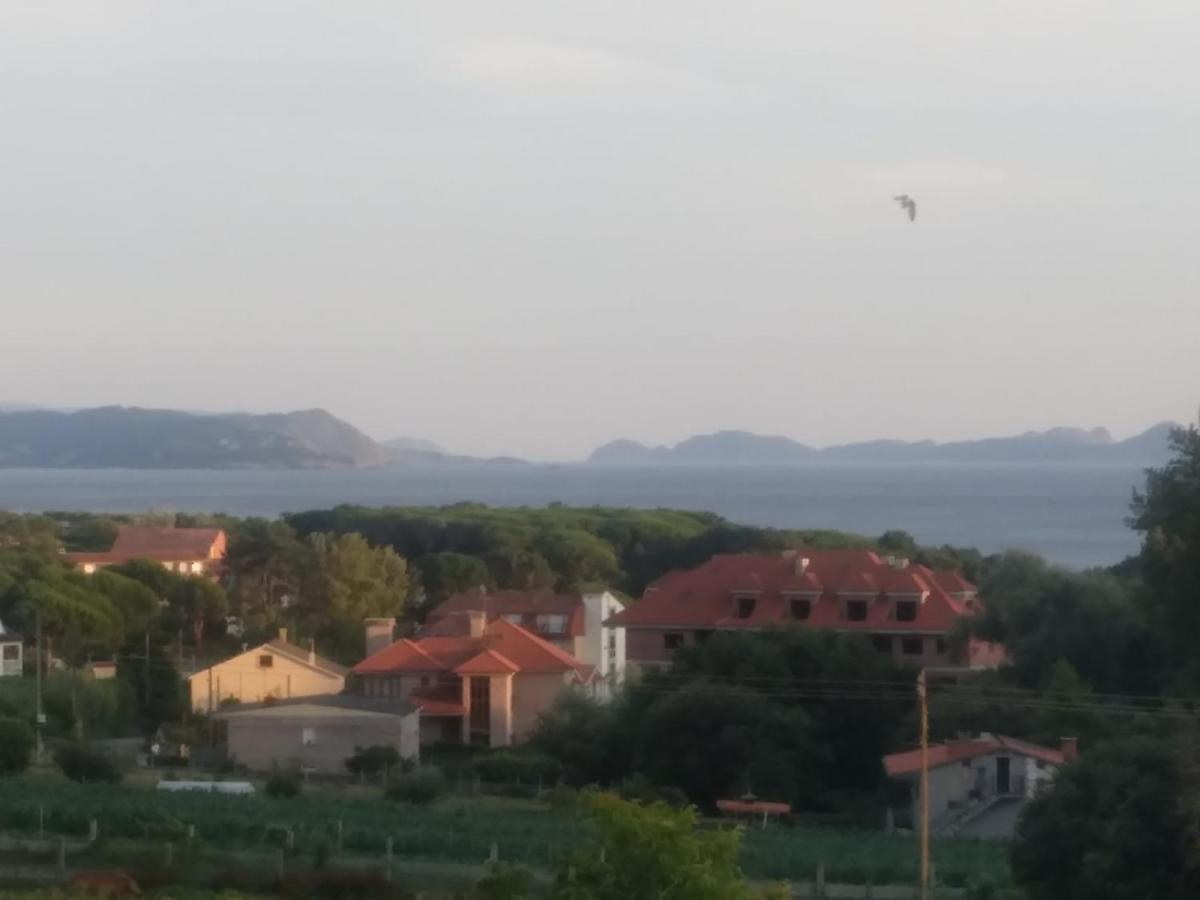 Chalet Con Vista A Las Islas Cies Sanxenxo Eksteriør bilde